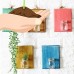 Creative Home Wall Decoration, Wooden Wall Hanging Plant Terrarium Glass Planter Container Specification:green   